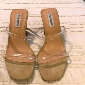 3” wooden Steve Madden heels